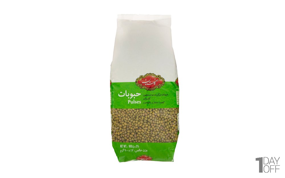 ماش گلستان مقدار 900 گرم