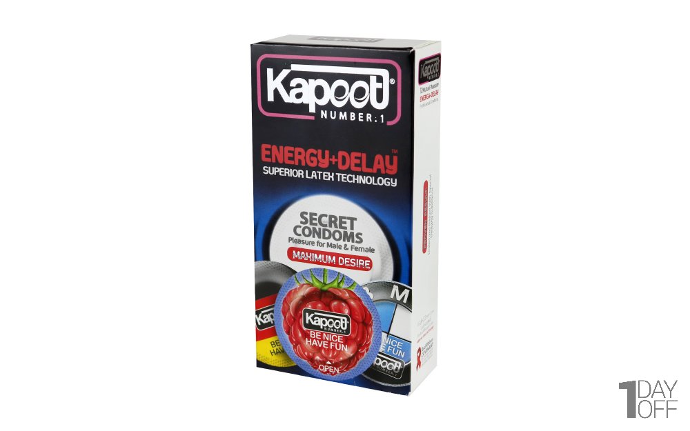 کاندوم کاپوت (Kapoot) مدل Energy Secret