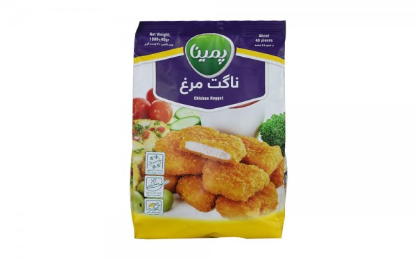ناگت مرغ پمینا کاله مقدار 1 کیلوگرم