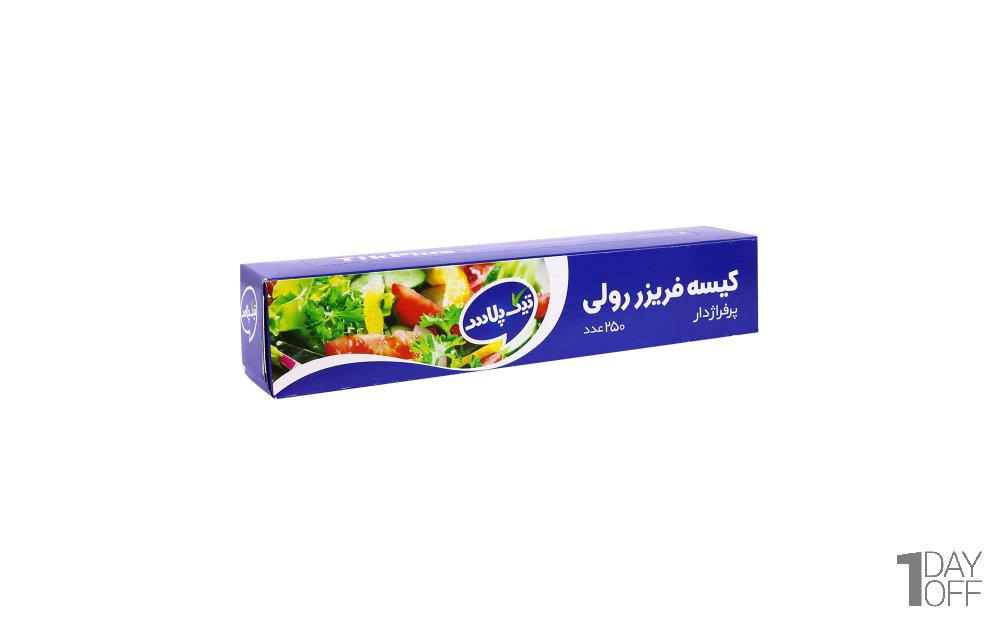 کیسه فریز رولی پرفراژدار بسته 250 عددی تیک پلاس