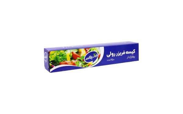 کیسه فریز رولی پرفراژدار بسته 250 عددی تیک پلاس