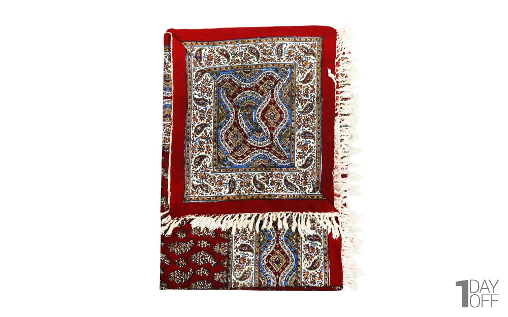 سفره قلمکار صادراتی کد 008 سایز 150x100 سانتی‌متر