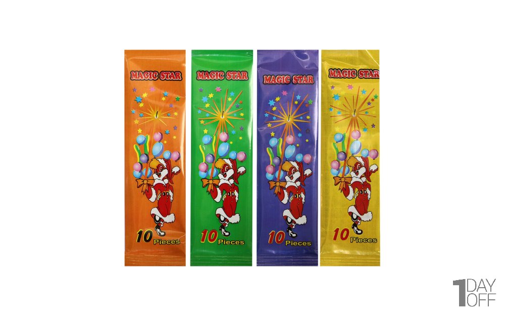  فشفشه کلاسیک ستاره جادویی (Magic Star) بسته 10 عددی