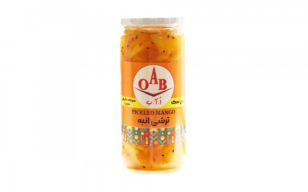 ترشی انبه اً.آ.ب مقدار 500 گرم