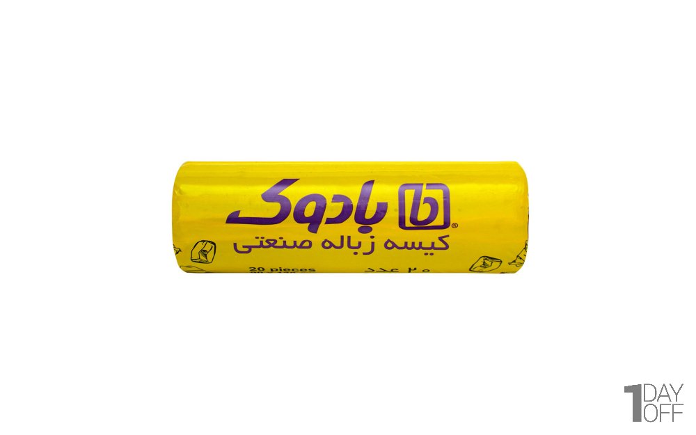 کیسه زباله صنعتی ضخیم بادوک ابعاد 90x130 سانتی‌متر بسته 20 عددی