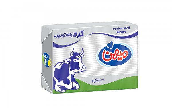 کره حیوانی پاستوریزه میهن مقدار 50 گرم