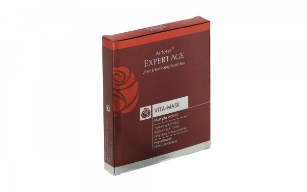 ماسک سفت‌کننده پوست صورت آردن سری Vita Mask Expert Age بسته 3 عددی