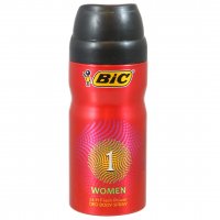  اسپری بدن زنانه بیک (Bic) شماره 1 مقدار 150 میلی‌لیتر