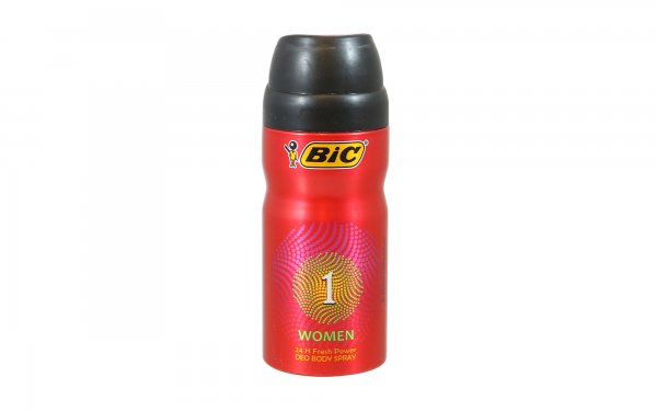  اسپری بدن زنانه بیک (Bic) شماره 1 مقدار 150 میلی‌لیتر
