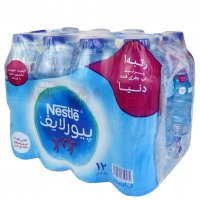  آب آشامیدنی پیورلایف نستله (Nestle)  500 میلی‌لیتری بسته 12 عددی