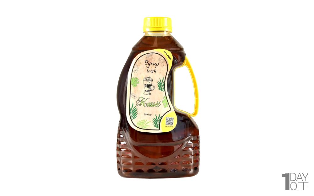 سیروپ خامه آیریش کاسیت مقدار 2.5 کیلوگرم
