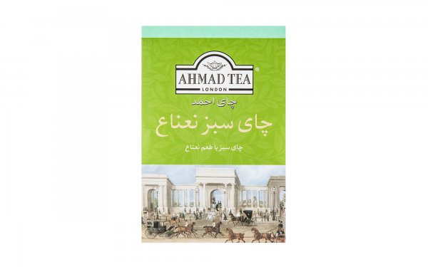 چای سبز با طعم نعناع احمد مقدار 100 گرم