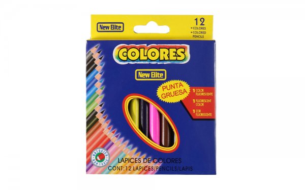 مداد رنگی 12 رنگ کالرس (Colores)