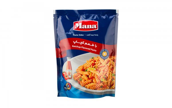 پاستا نیمه آماده با طعم کچاپ مانا مقدار 145 گرم