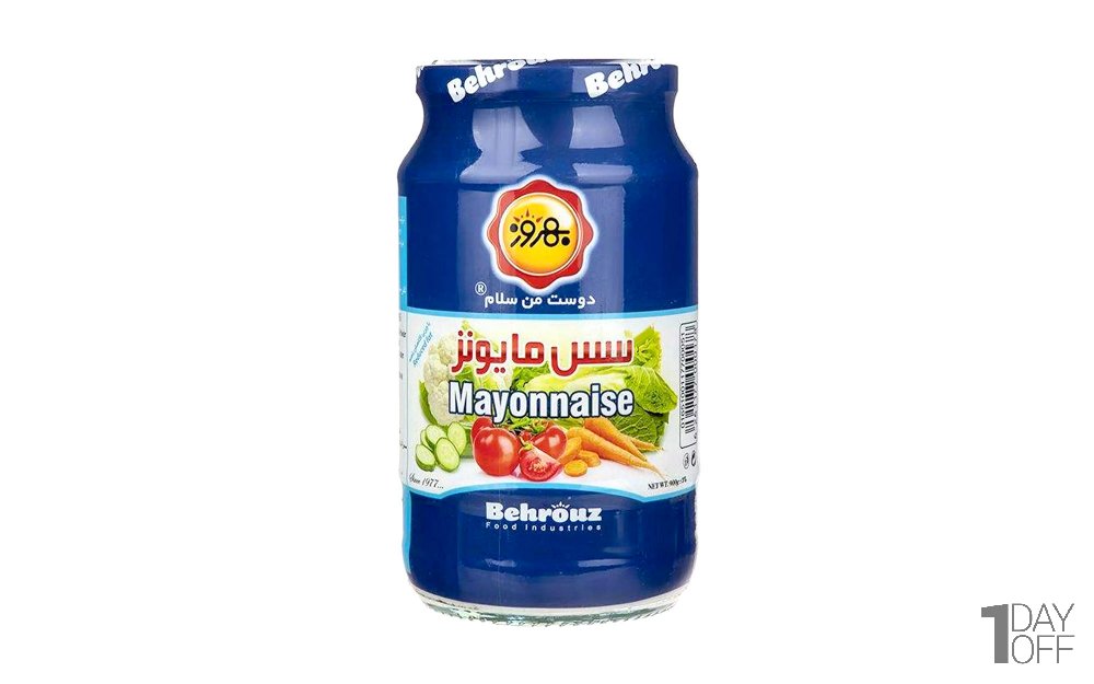 سس مایونز کم چرب بهروز مقدار 1.41 کیلوگرم