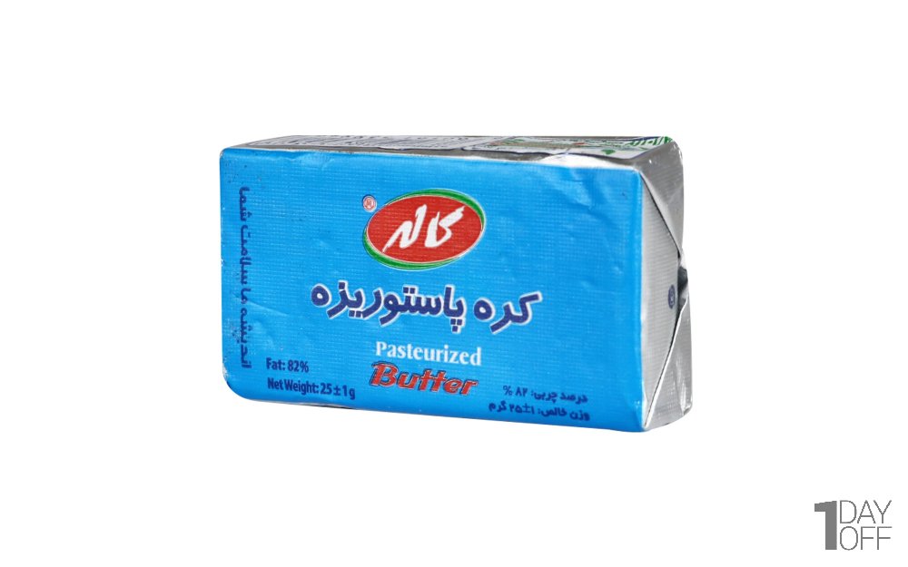 کره پاستوریزه کاله مقدار 25 گرم 