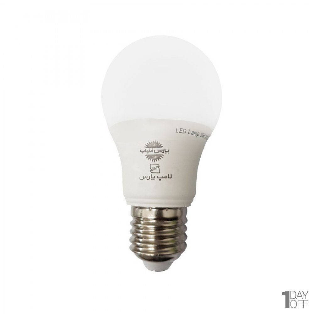 لامپ LED کم‌مصرف 7 وات پارس شهاب نور مهتابی