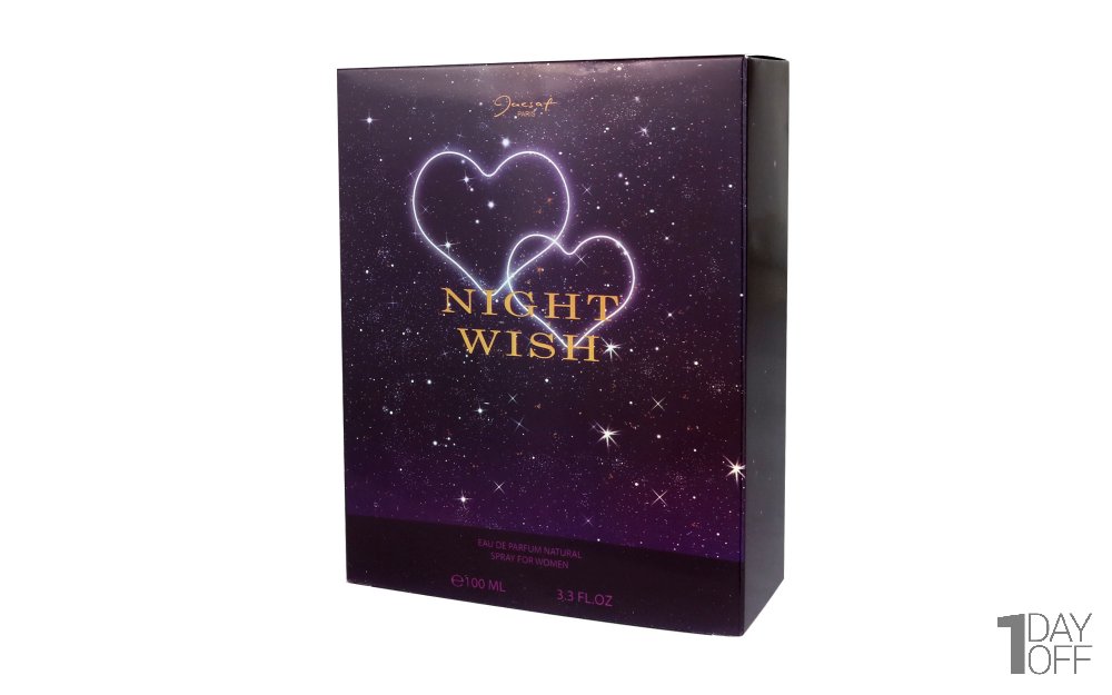 ادوپرفیوم زنانه ژک ساف مدل NIGHT WISH حجم 100 میلی‌لیتر
