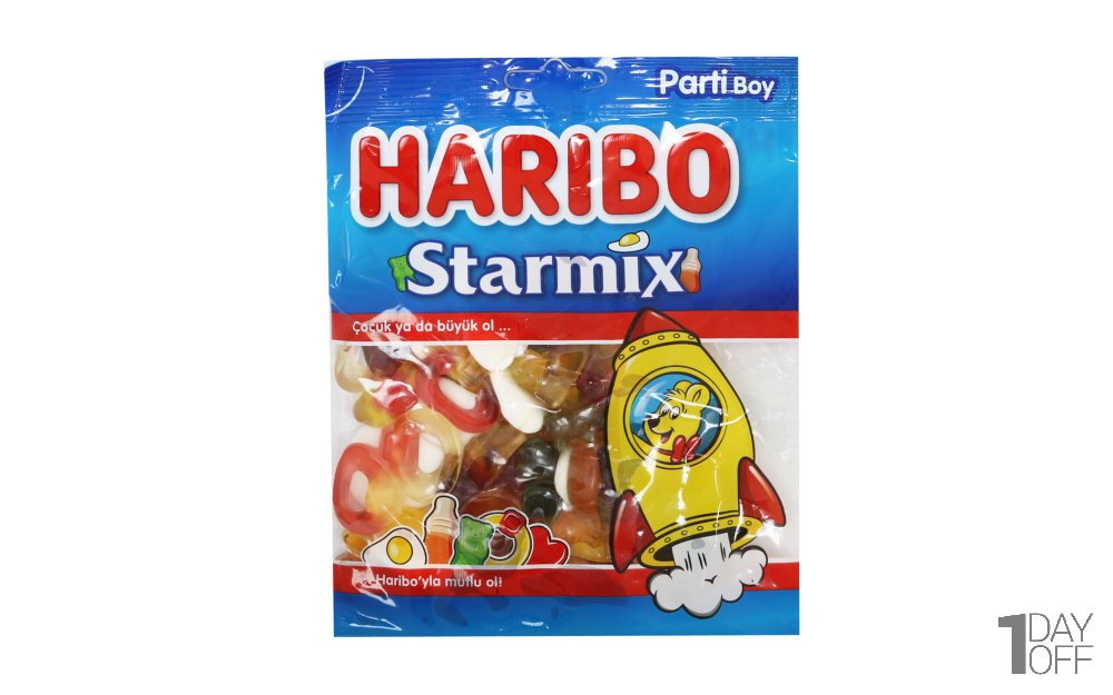 پاستیل هاریبو (HARIBO) مدل Starmix مقدار 160 گرم