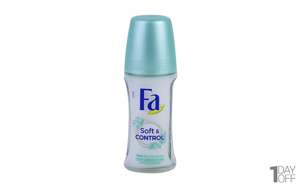 مام رول زنانه Soft & Control فا (Fa) مقدار 50 میلی‌لیتر