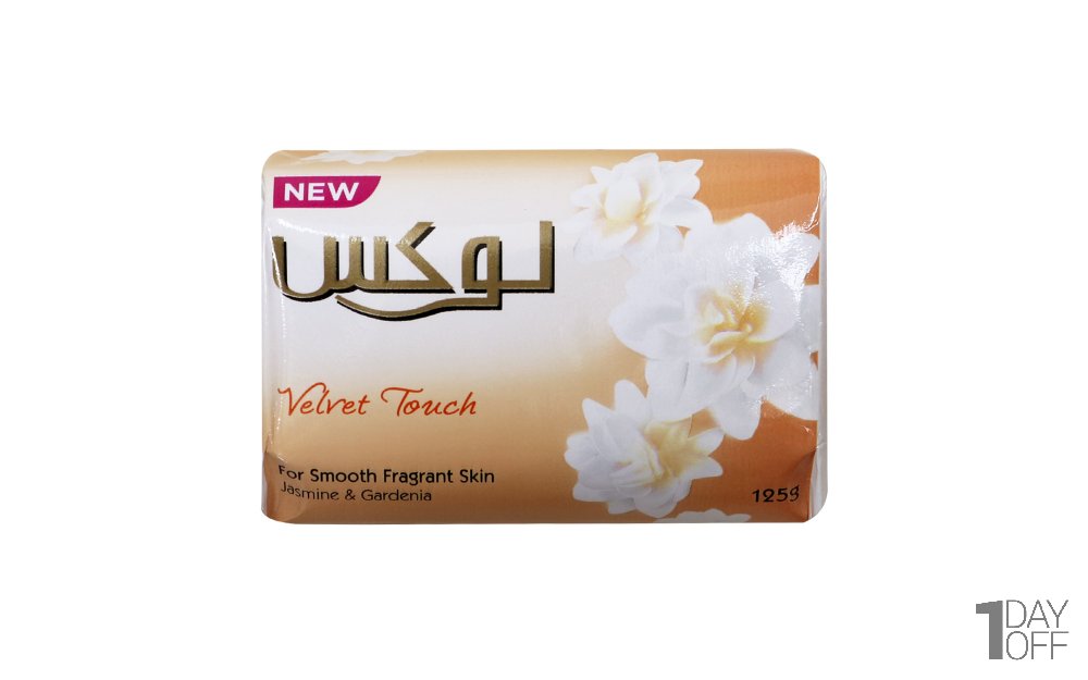  صابون لوکس (Lux) مدل Velvet touch مقدار 125 گرم