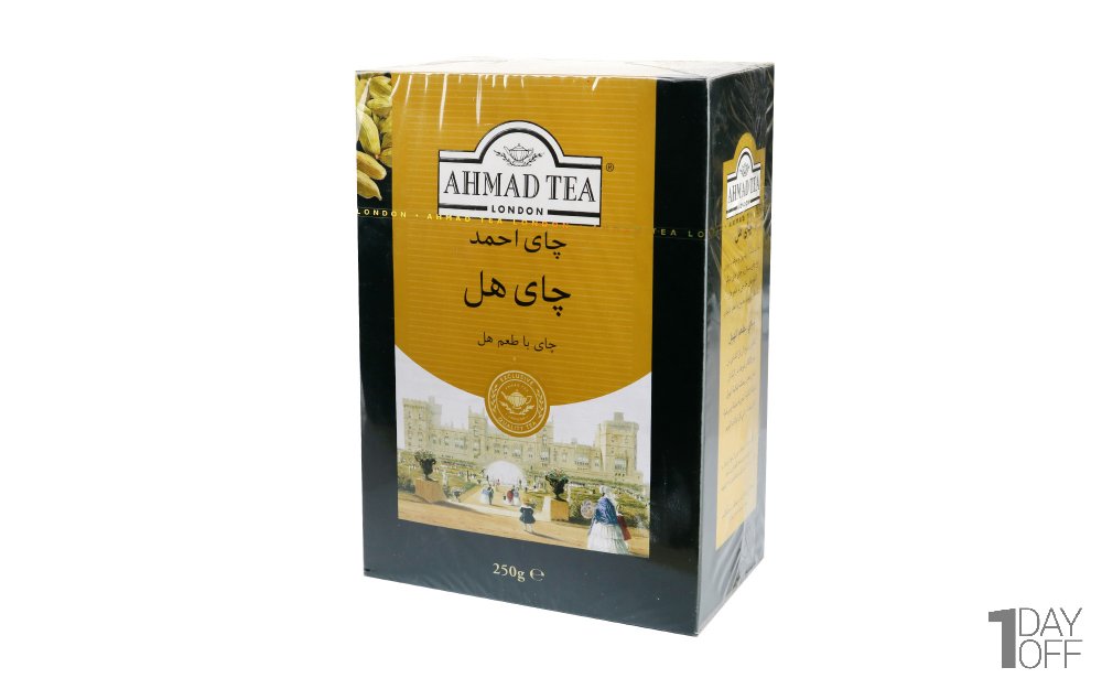 چای سیاه با طعم هل احمد مقدار 250 گرم
