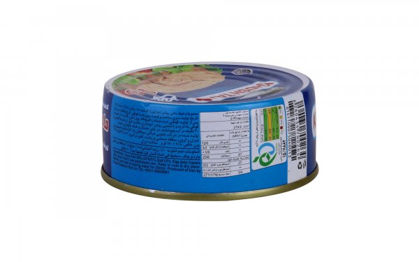 کنسرو ماهی مارلین در روغن گیاهی خوش‌طعم مقدار 120 گرم