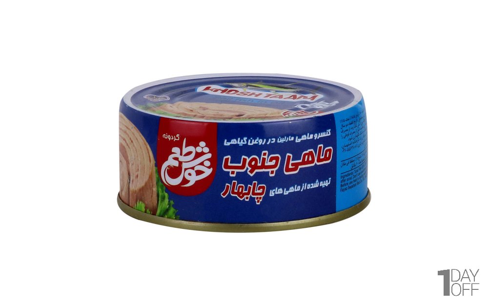کنسرو ماهی مارلین در روغن گیاهی خوش‌طعم مقدار 120 گرم
