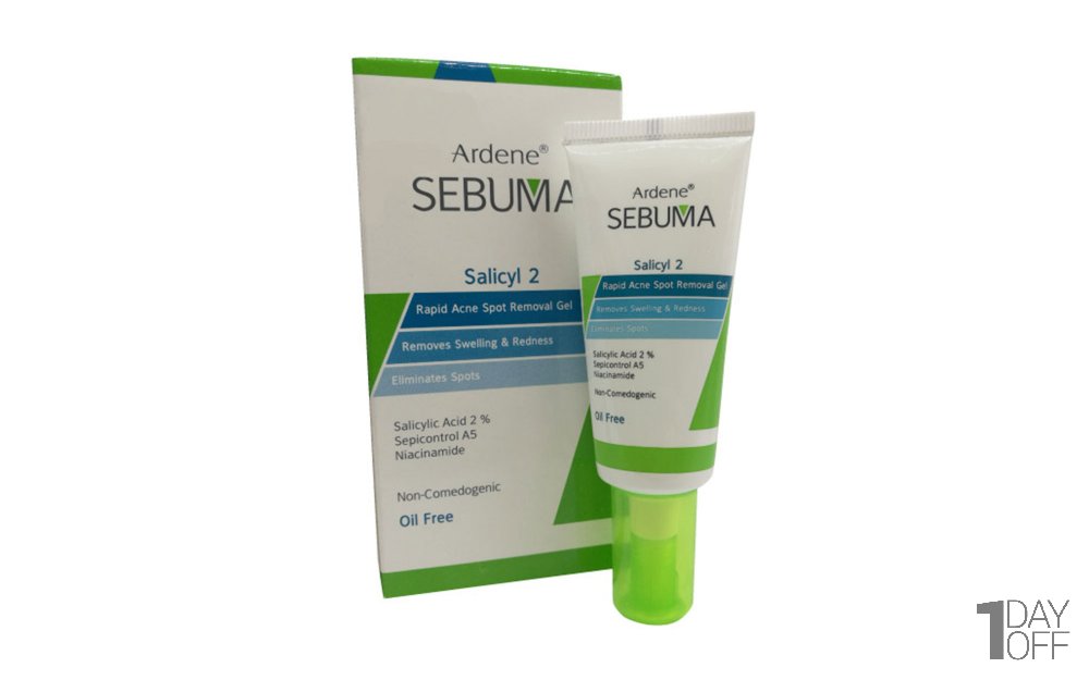 ژل لایه‌بردار ضدلک آردن مدل Sebuma Salicyl2 مقدار 20 میلی‌لیتر