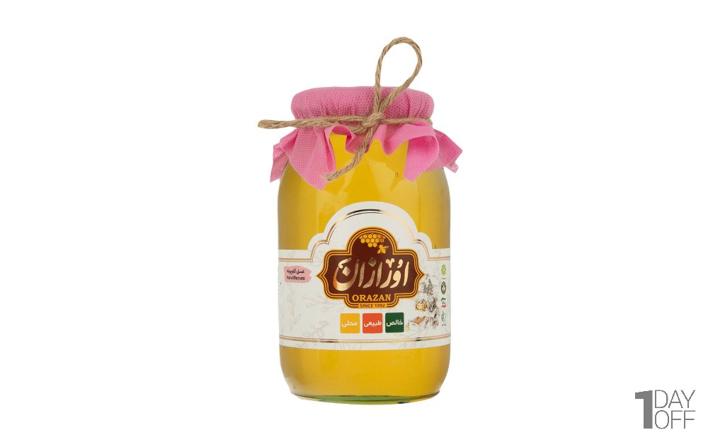 عسل گاوپونه ارگانیک اورازان مقدار 960 گرم