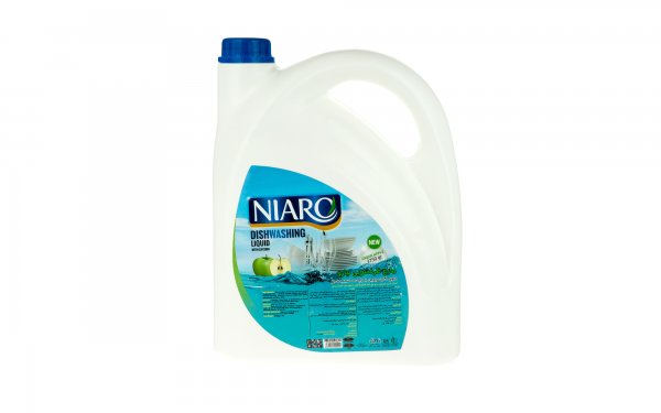 مایع ظرفشویی حاوی گلیسیرین با رایحه سیب نیارو مقدار 3750 گرم