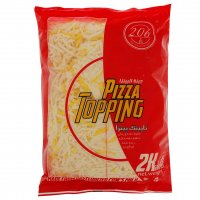 پنیر تاپینگ پیتزا رنده شده مخلوط 206 مقدار 2 کیلوگرم