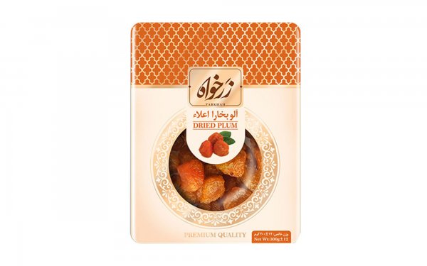 آلو بخارا زرخواه مقدار 400 گرم