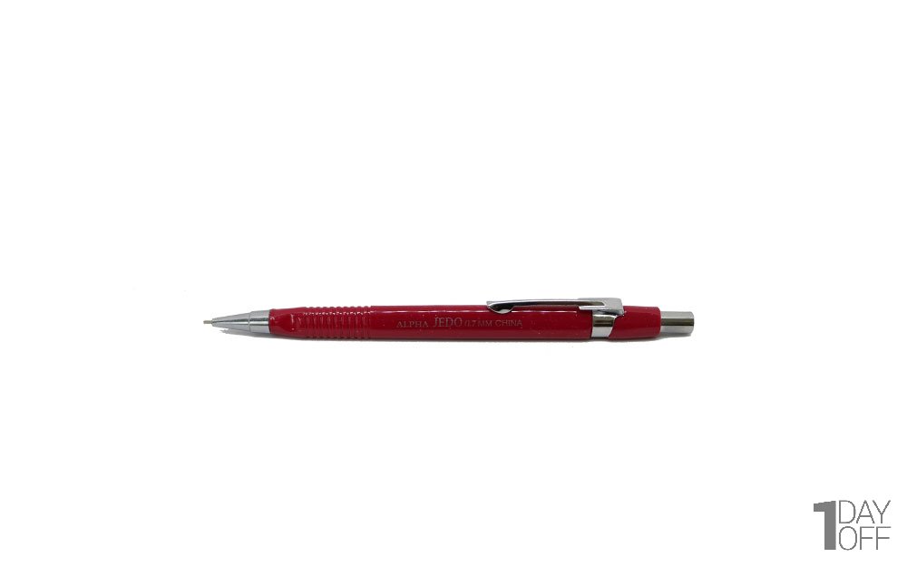 مداد نوکی 0.5 میلی‌متری جیدو (Jedo) رنگ قرمز