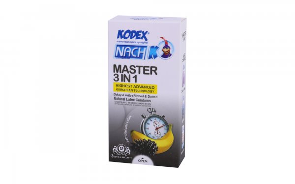 کاندوم ناچ کدکس (NachKodex) مدل Master 3in1
