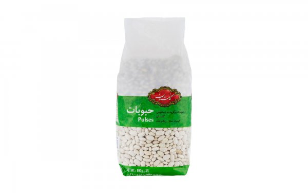 لوبیا سفید گلستان مقدار 900 گرم 