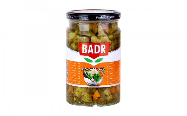 ترشی هفت‌ بیجار بدر مقدار 630 گرم