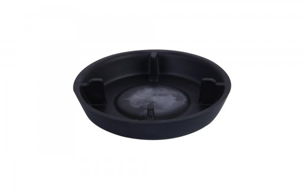 گلدان دایره‌ای مشکی سایز 12.5 کد 101 مهرنی (Mehrni)