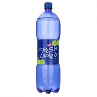 آب گازدار (سودا) لیمویی لاکی یو کاله 1.5 لیتر