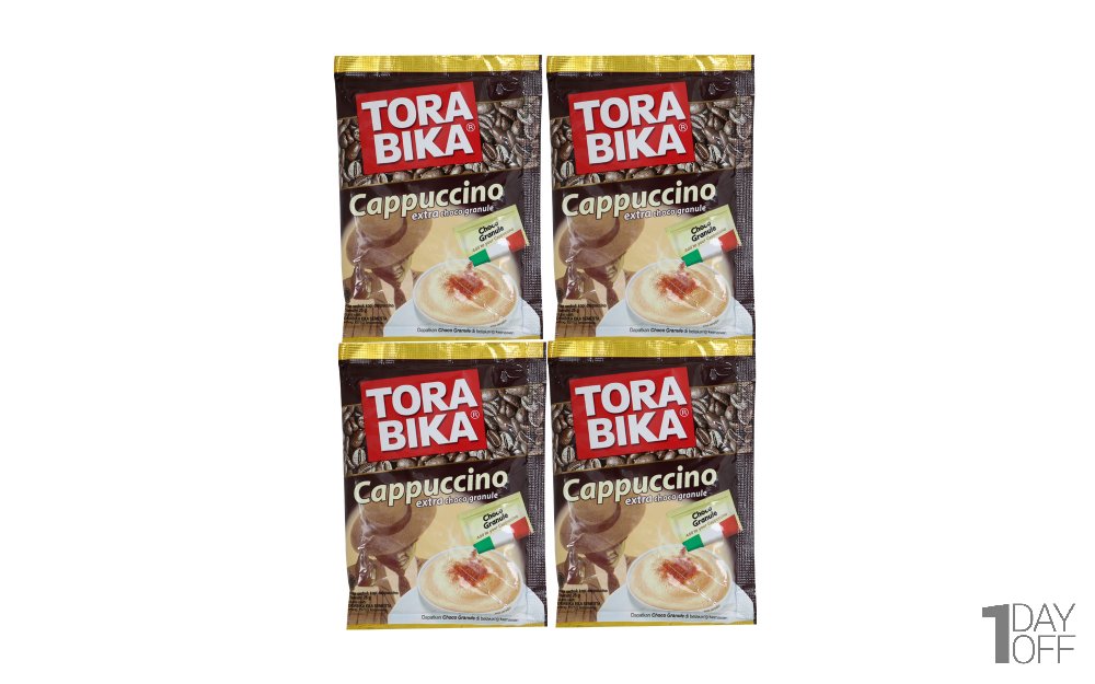 کاپوچینو ترابیکا (Tora Bika) بسته 4 عددی