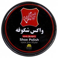 واکس کفش شکوفه 100 میلی‌لیتری رنگ مشکی