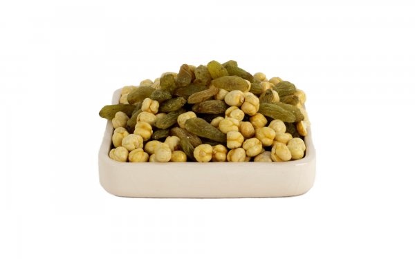 مخلوط نخودچی و کشمش مقدار 500 گرم