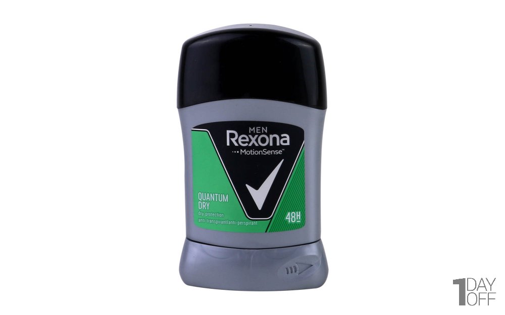 استیک ضدتعریق مردانه Quantum Dry رکسونا (Rexona) مقدار 50 میلی‌لیتر