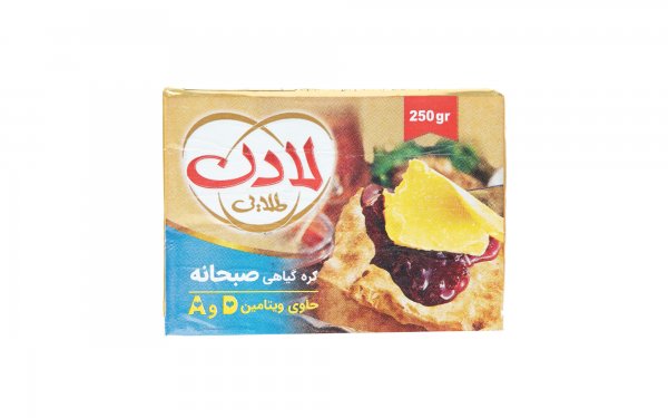 کره گیاهی صبحانه لادن مقدار 250 گرم
