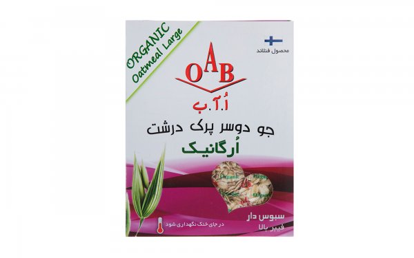 جو دو سر پرک درشت اورگانیک اُ آ ب مقدار 200 گرم