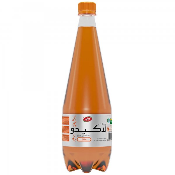 نوشابه پرتقالی لاکیدو کاله مقدار 1 لیتر