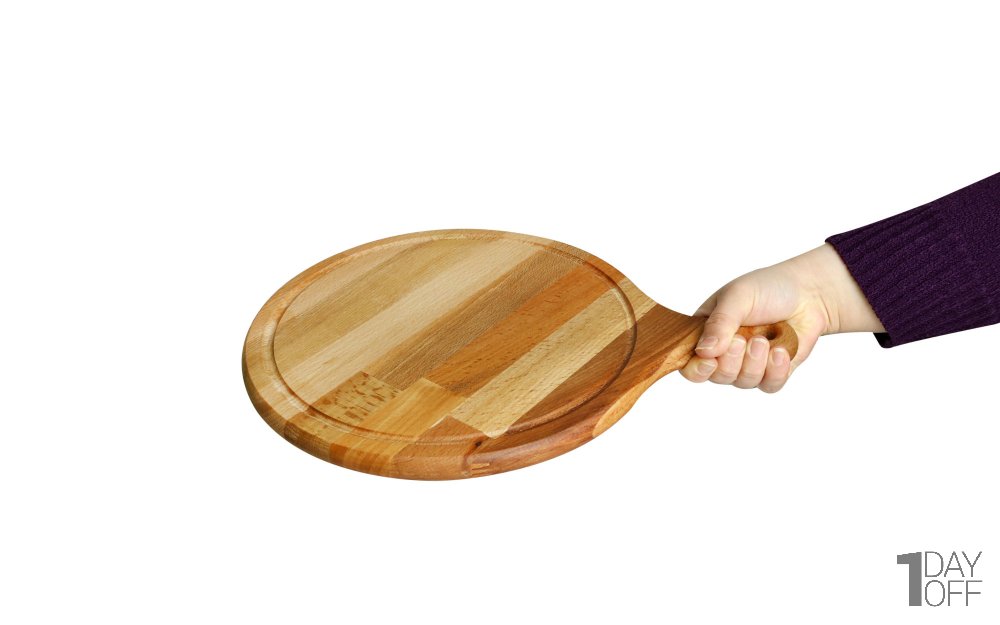 تخته سرو پیتزا چوبی