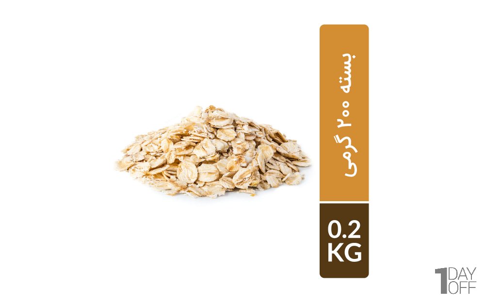جو پرک درجه 1 پاک‌شده مقدار 200 گرم