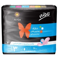 نوار بهداشتی بالدار ویژه روز 7 عددی کتان تافته کد 1098