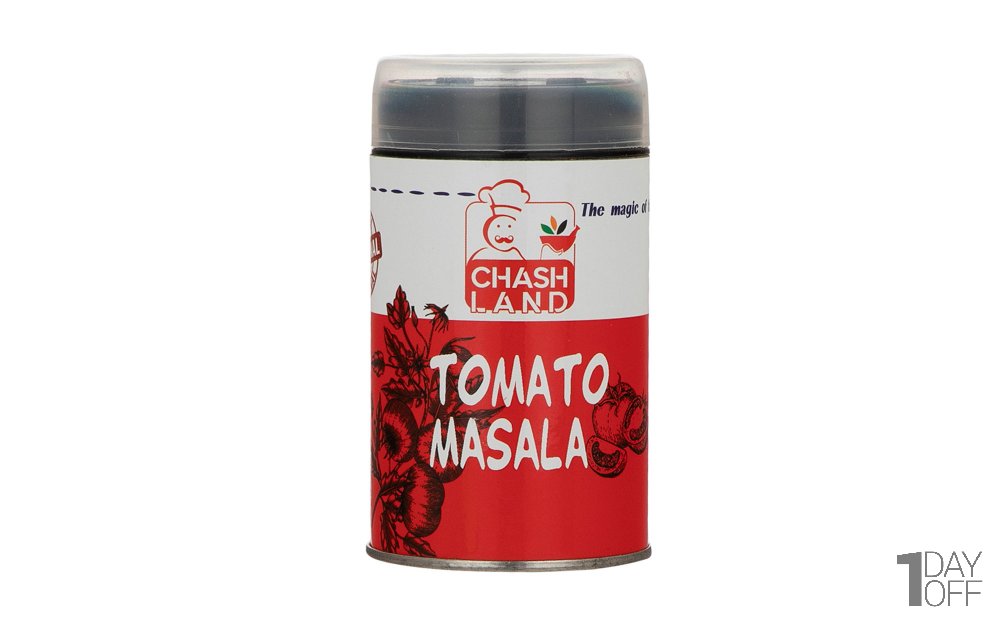 ادویه ماسالا و گوجه‌فرنگی چاشلند مقدار 70 گرم 